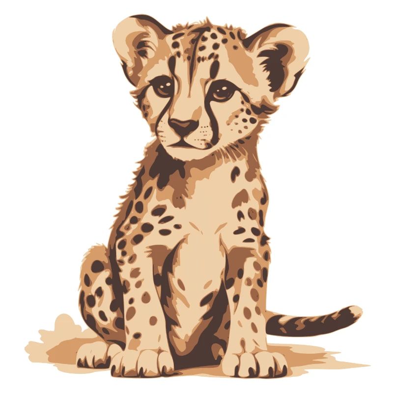 Bébé guépard