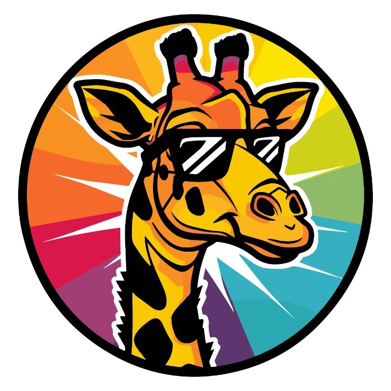 Giraffe Cool Sommer