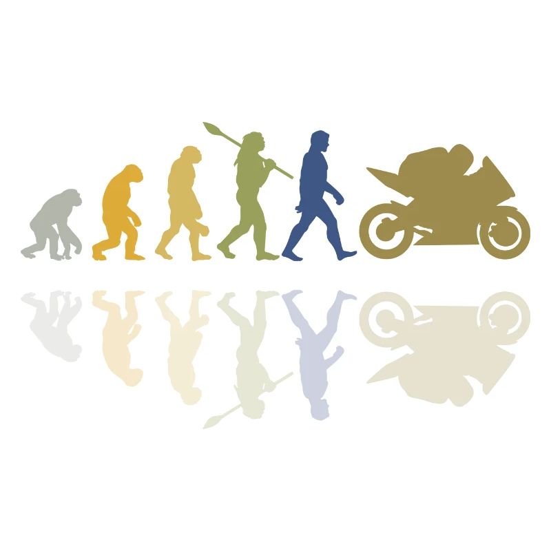 Motorcycle Evolution Vintage Shadow Biker