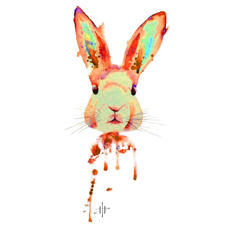 Rabbit Neon Orange
