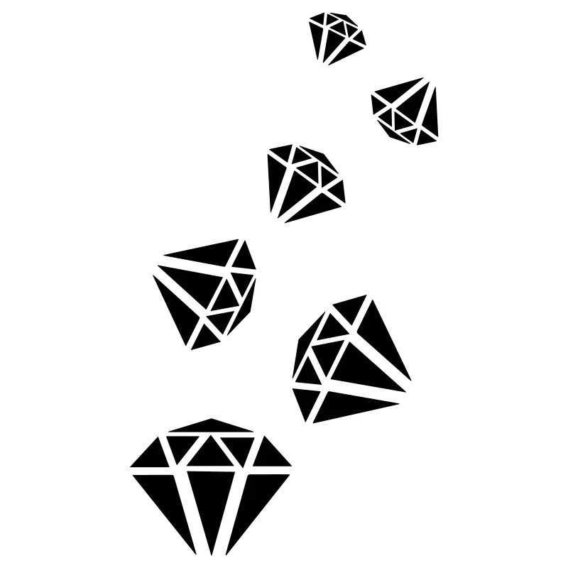 Diamond Icon Silhouette
