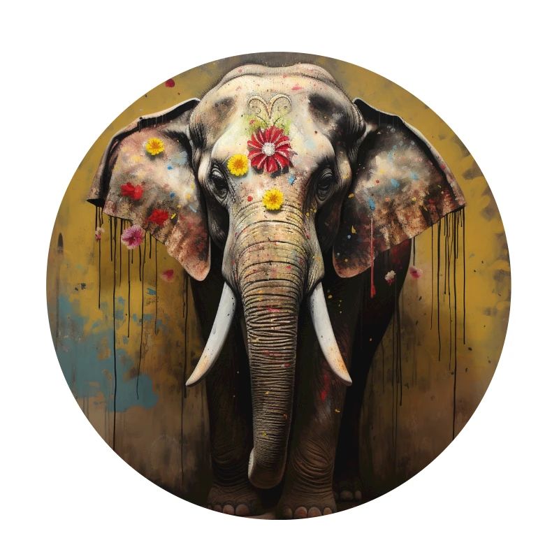 Un éléphant sacré
