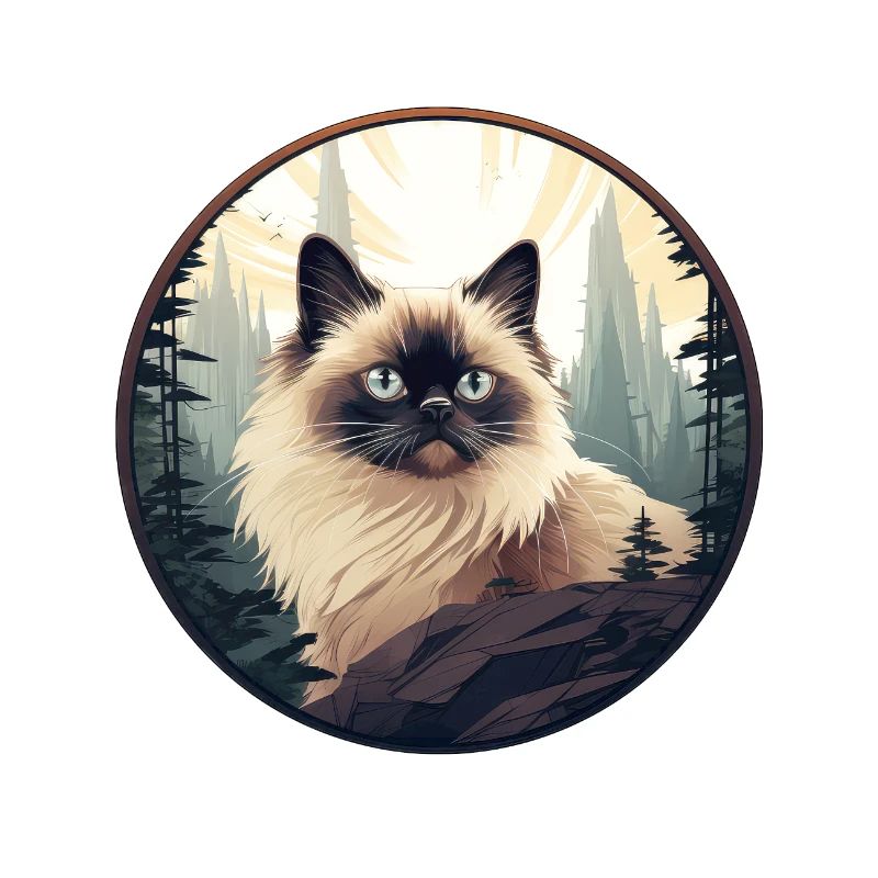 Himalayan cat