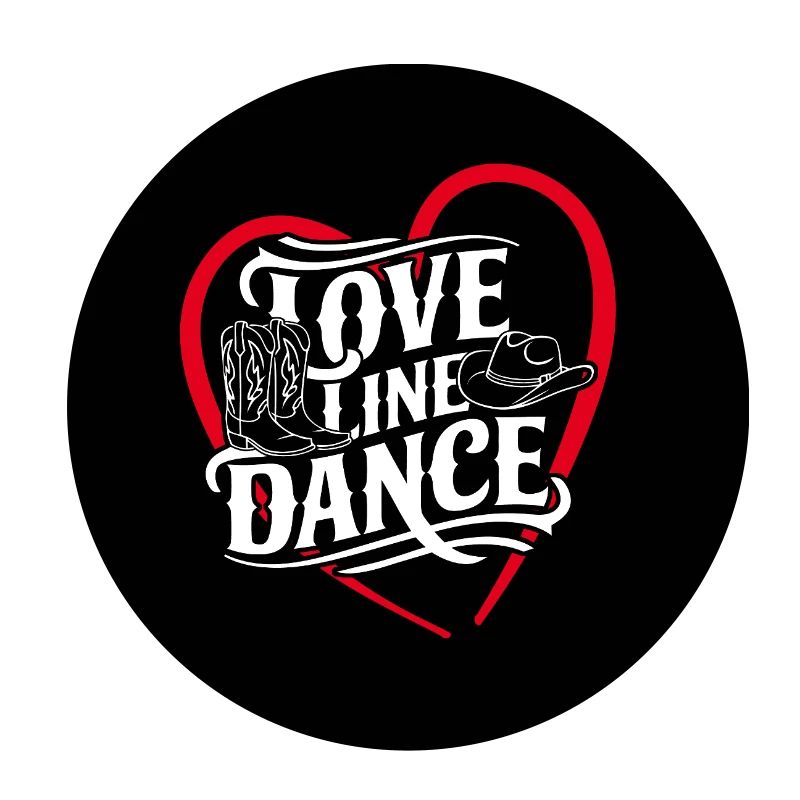 Line Dance Button Magnet Linedance Tanzhobby