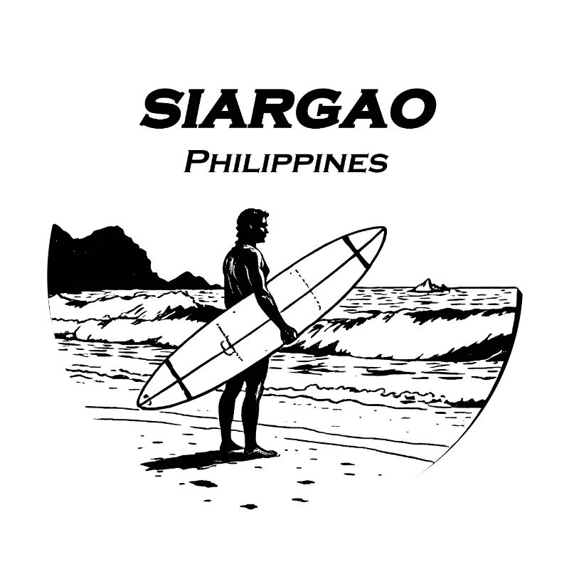 Surfeur de Siargao