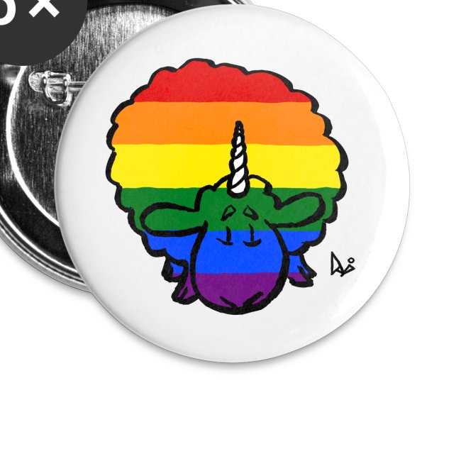 Rainbow Ewenicorn - c'est une brebis licorne!