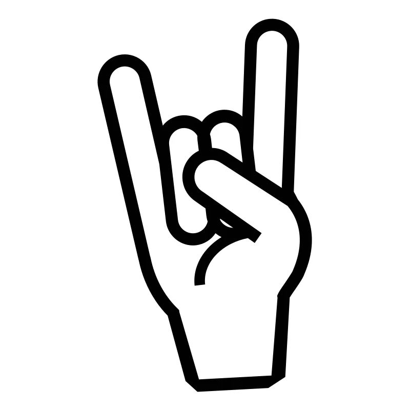 rock - hand