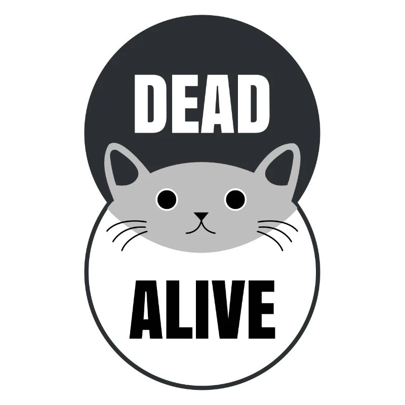 Le chat de Schrödinger Physique drôle Physique du chat