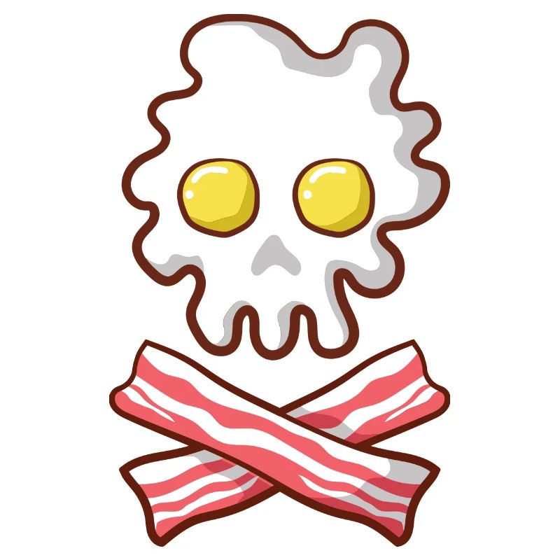 Frühstück Eier Bacon Geschenk