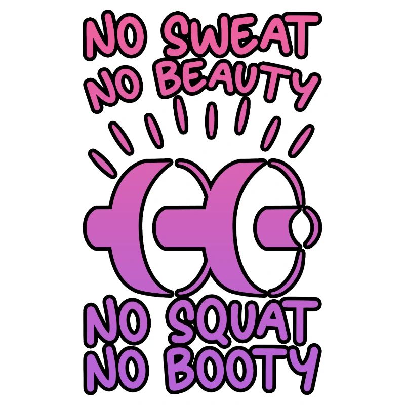 Pas de sueur Pas de beauté Pas de squat Pas de butin 6