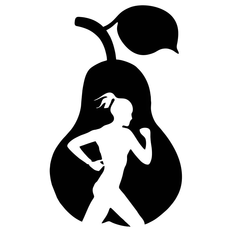 Fruit sain Harloopster dans la poire diététique