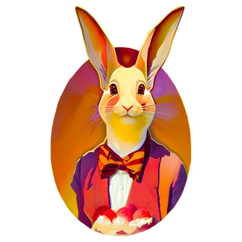 Lapin avec arc