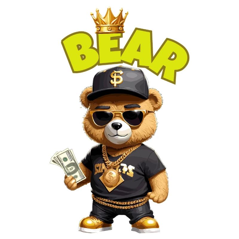 Teddybär mit Geld