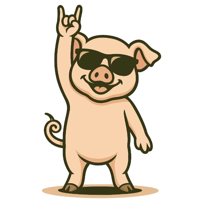 Jupe de cochon avec style