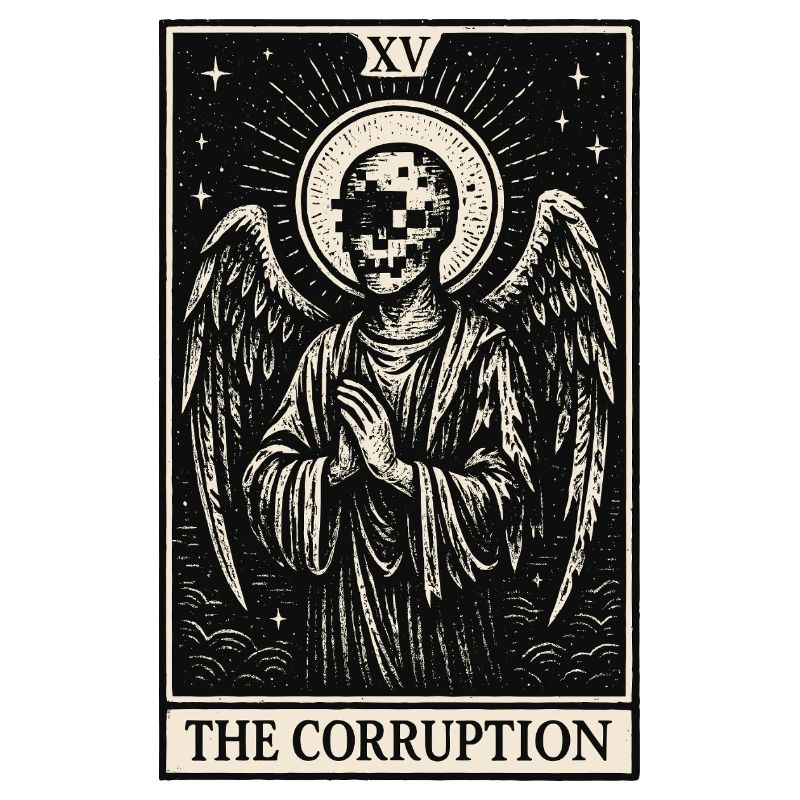 Tarot Datahoarding : L’Ange de la Corruption