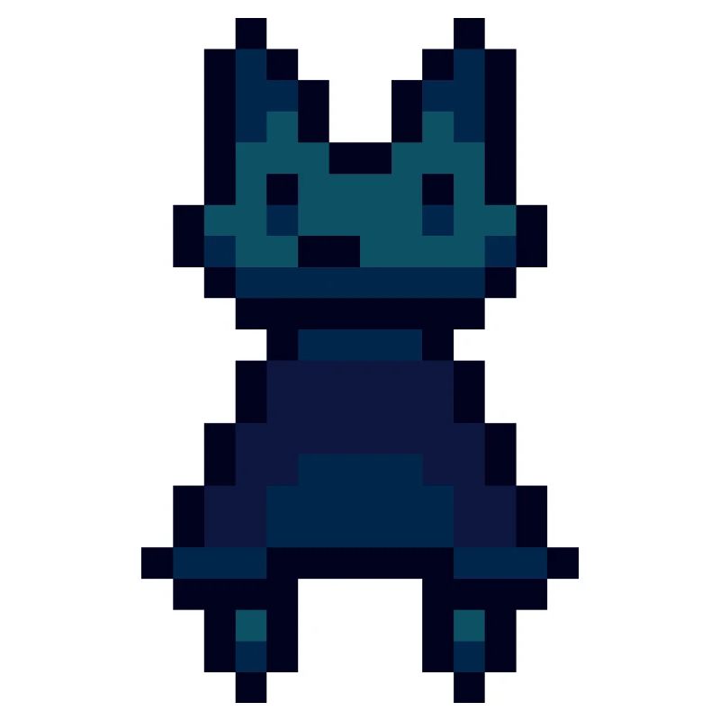 Pixel-Katze