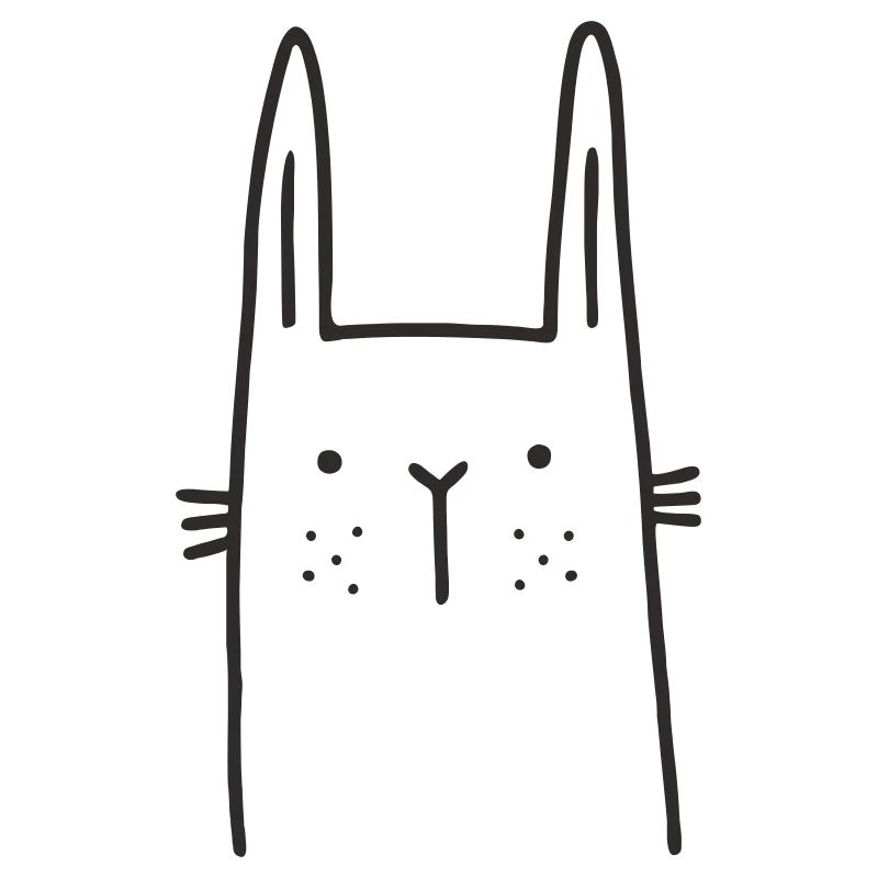 Scandi freckled bunny