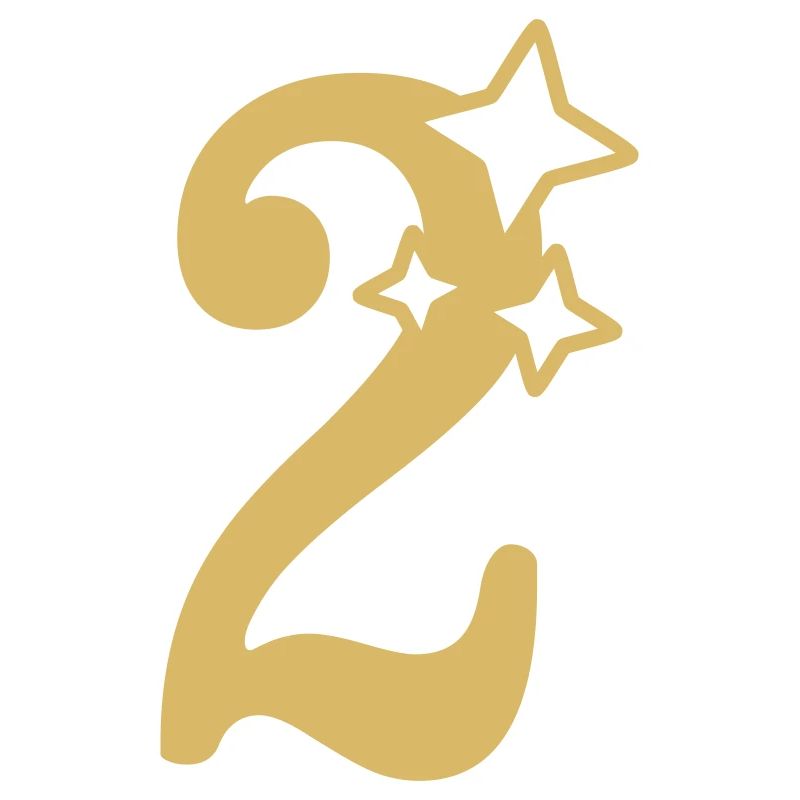 2 Jahre Jubiläum 2. Geburtstag Sternchen