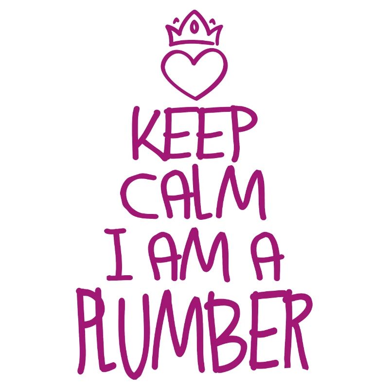 Keep Calm Klempner cool Klempner Geschenk