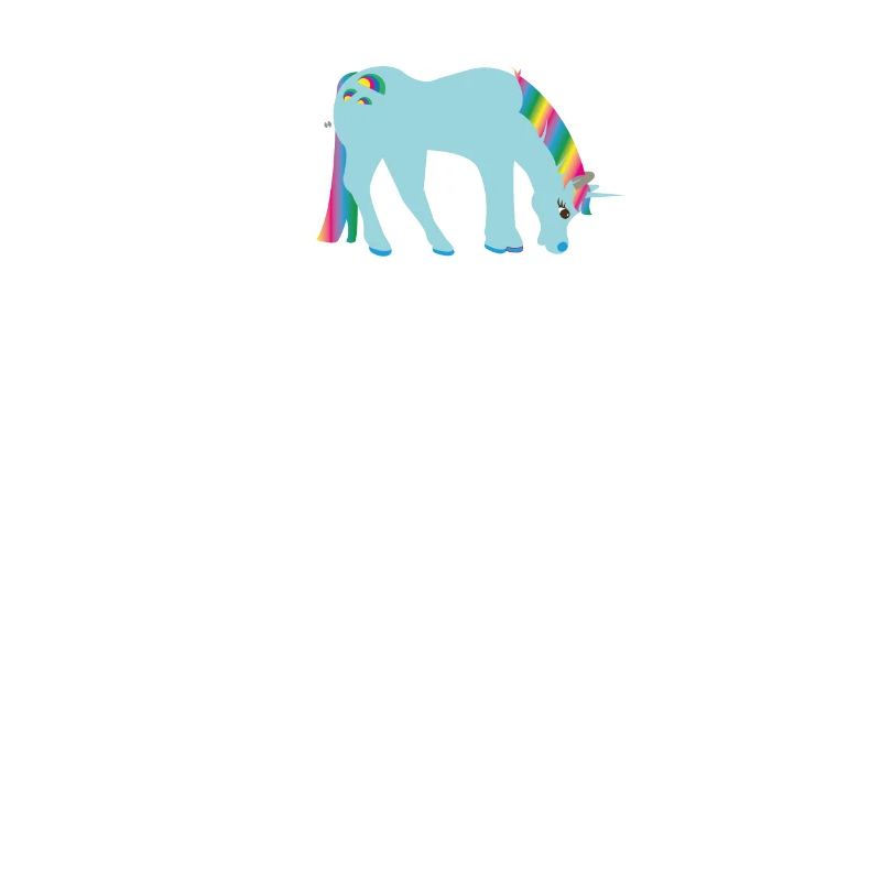 Keep calm Bleib ruhig und sei ein Einhorn