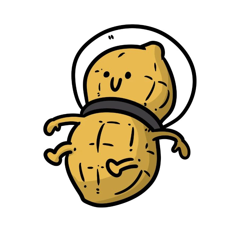 Peanut astronaut peanut