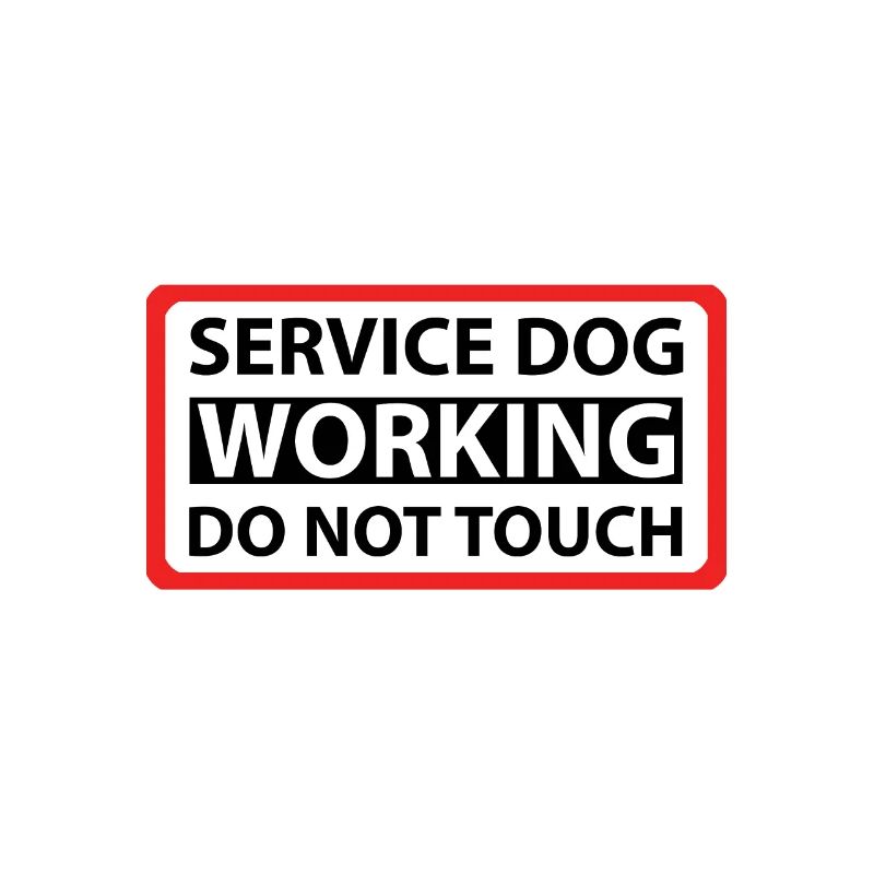 Dog Service Working Please Do Not Touch
