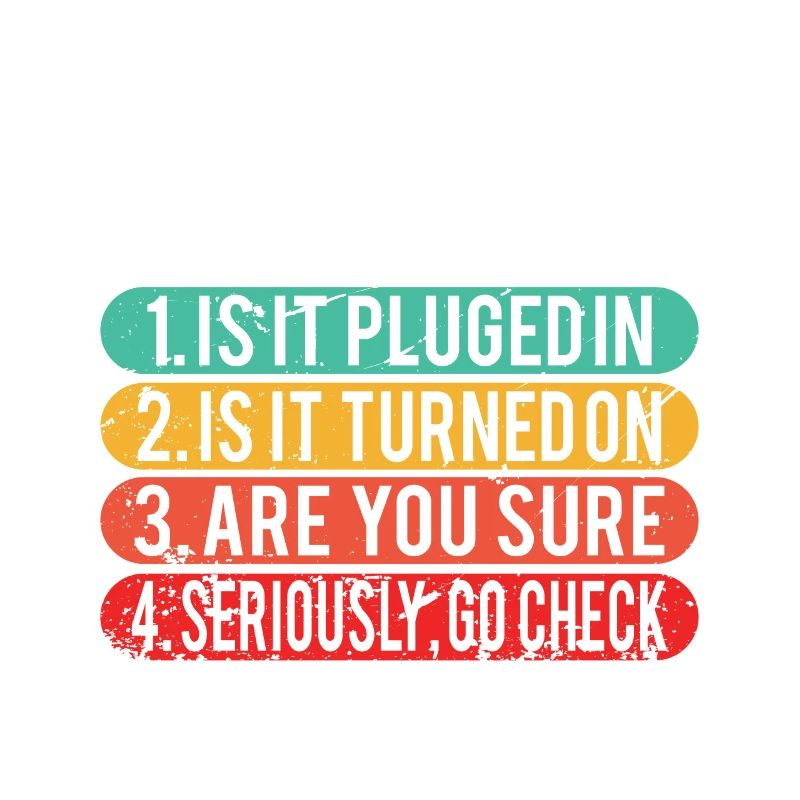 Funny Tech Support / Computer Techie Nerd Gift