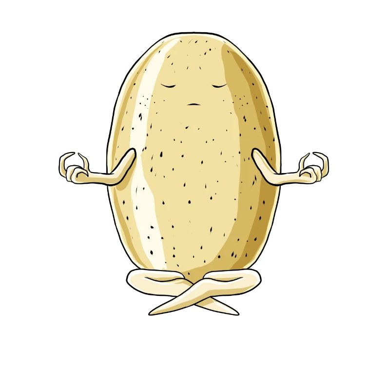 Meditating Potato