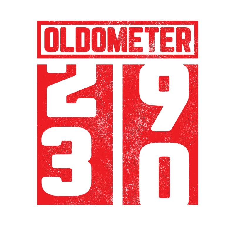 30th birthday 30 30th gift oldometer