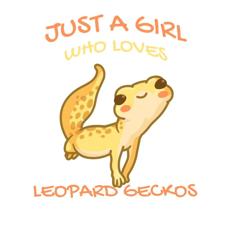 Nur Ein Mädchen, Das Leopard Gecko Gekko Lizard