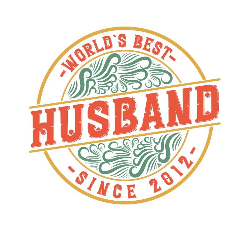 Bester Ehemann seit 2012 9. Hochzeitstag