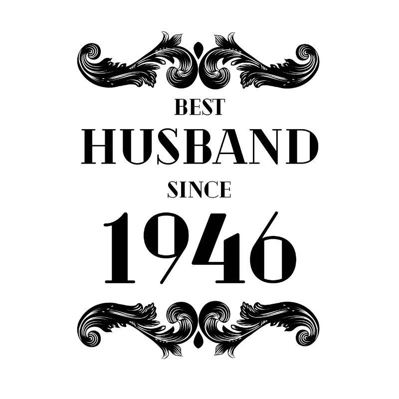 Bester Ehemann seit 1946 Hochzeitstag