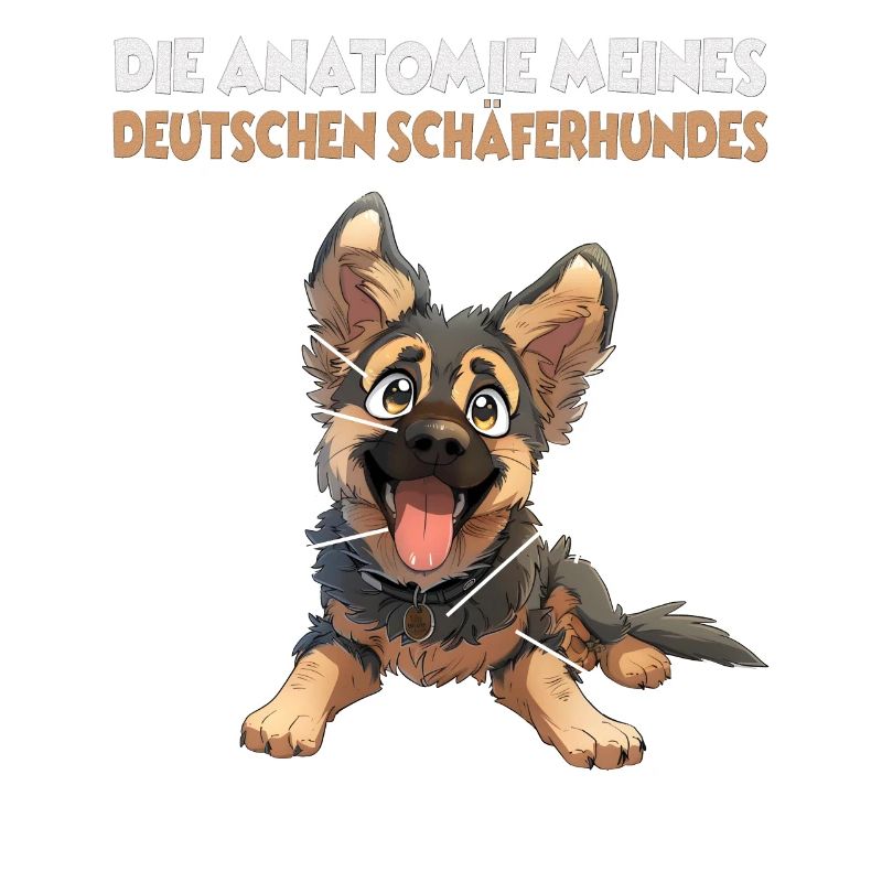 Deutscher Schäferhund Hundehalter T Gassi Hunde