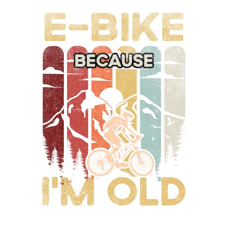 E-bike parce que je suis vieux pour un e-biker pour e-bi