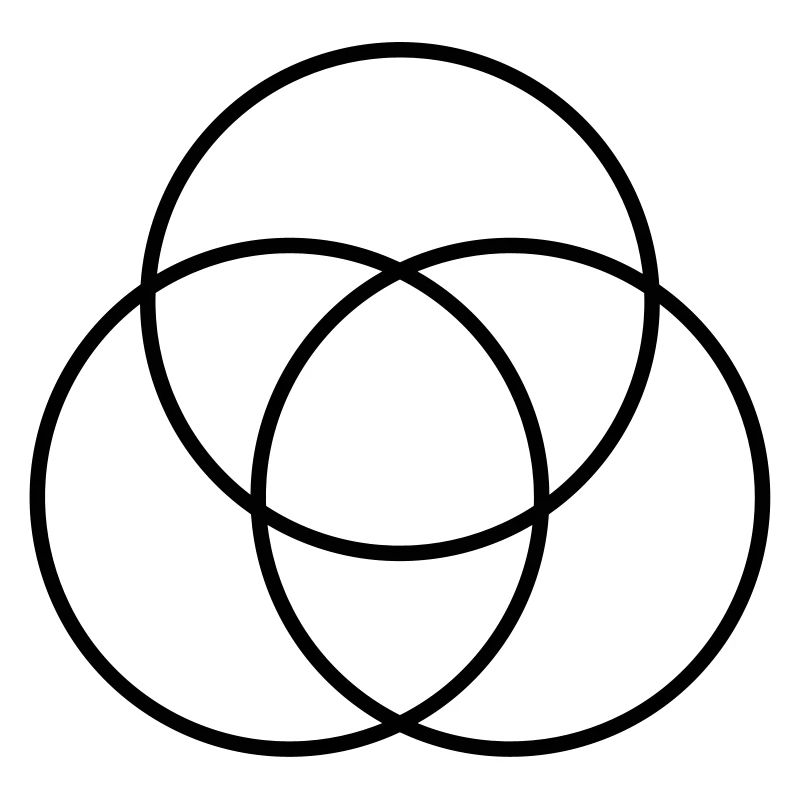 Three circles graphic DICK