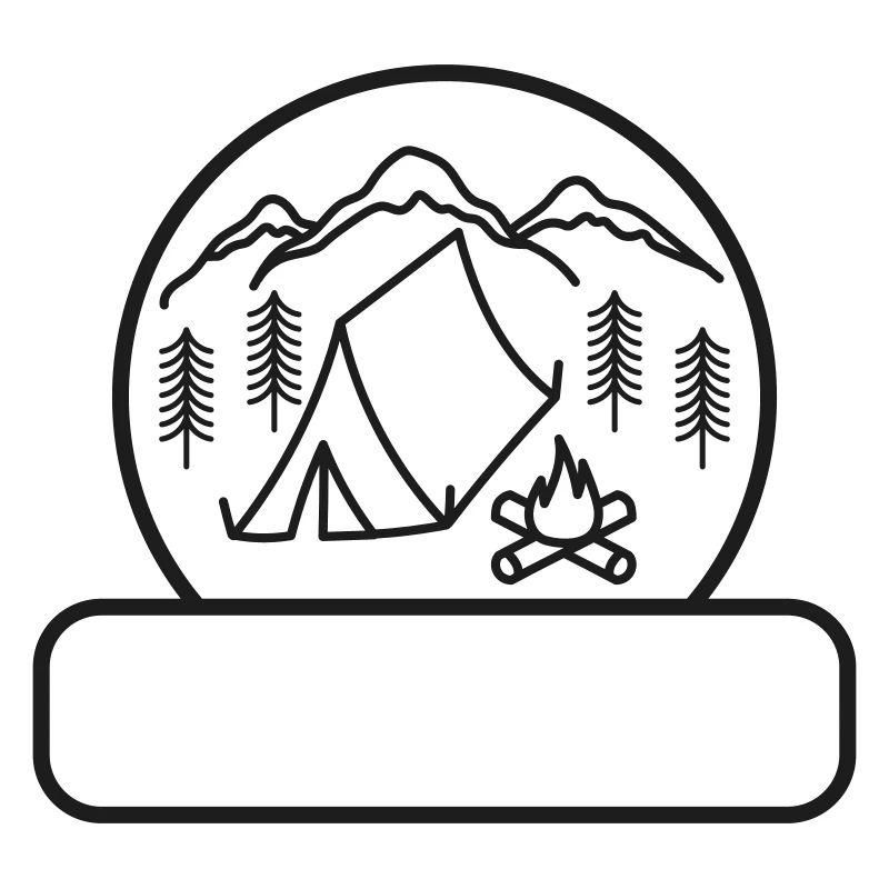 Camping Tent Pattern