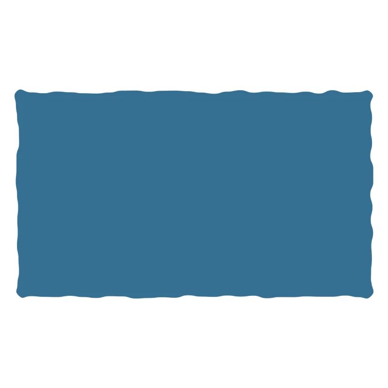 Cherry - rectangle blue