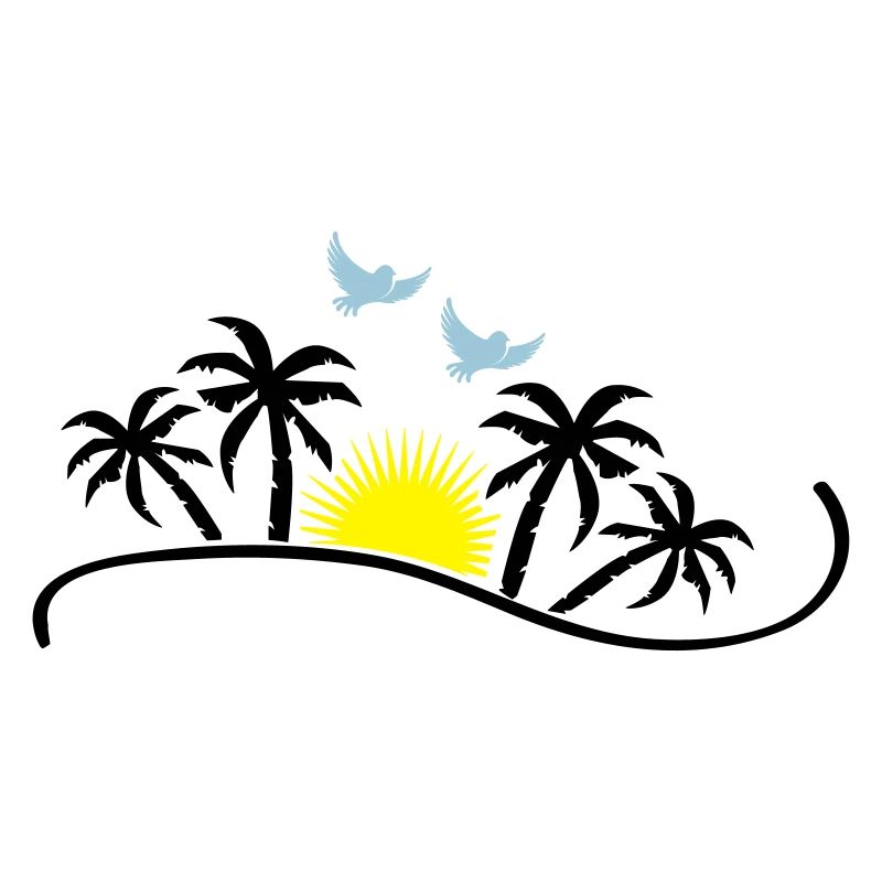 oiseaux coucher de soleil