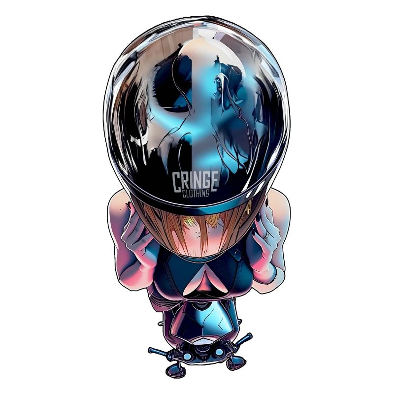 Cyber Biker Reflection