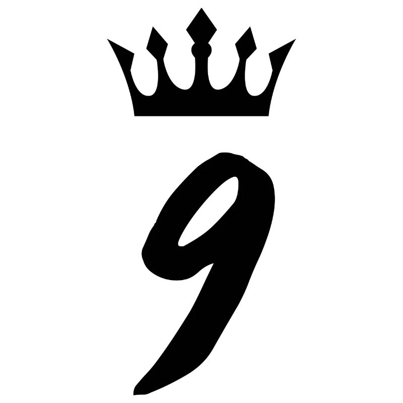 9 Couronne de numéros