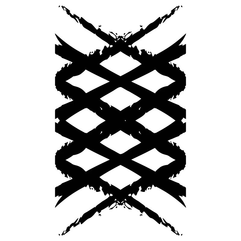 Diamonds Art Cross Pattern | Graphique vectoriel