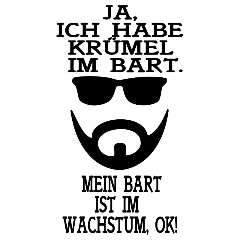 Krümel im Bart