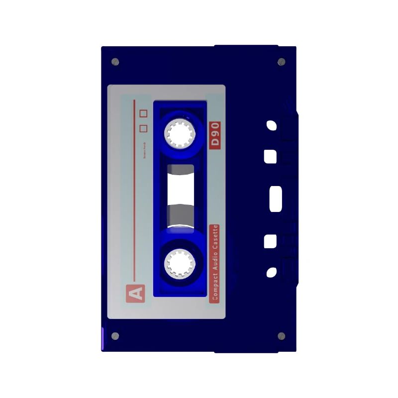 Casette transparent