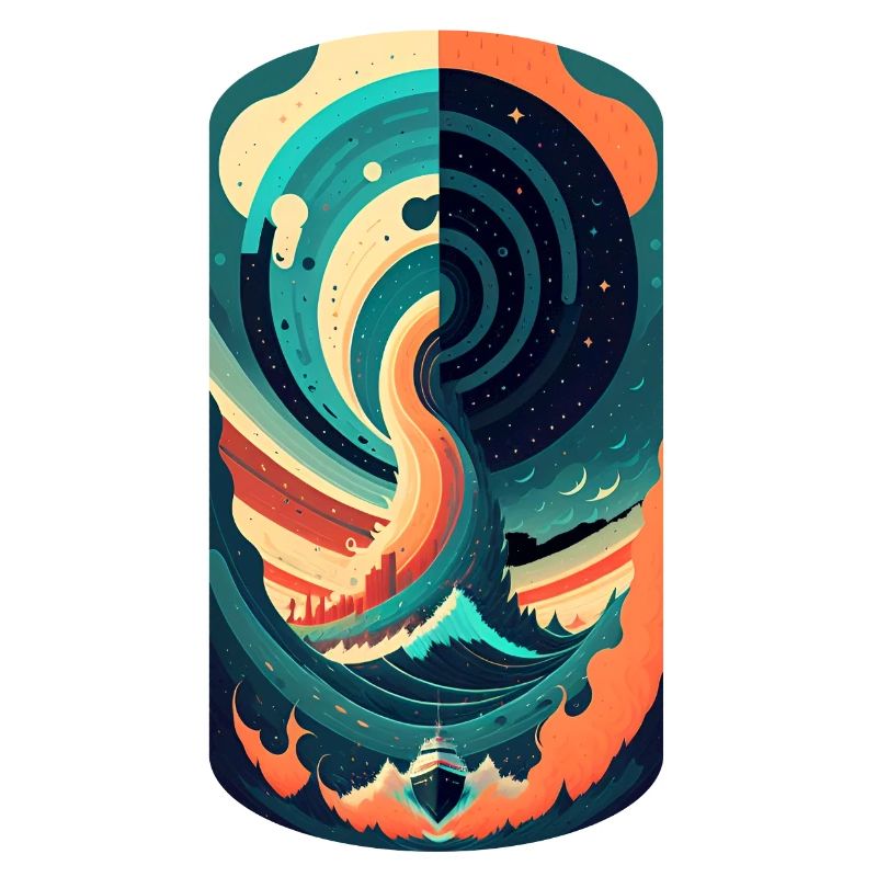 Bateau dans les inondations