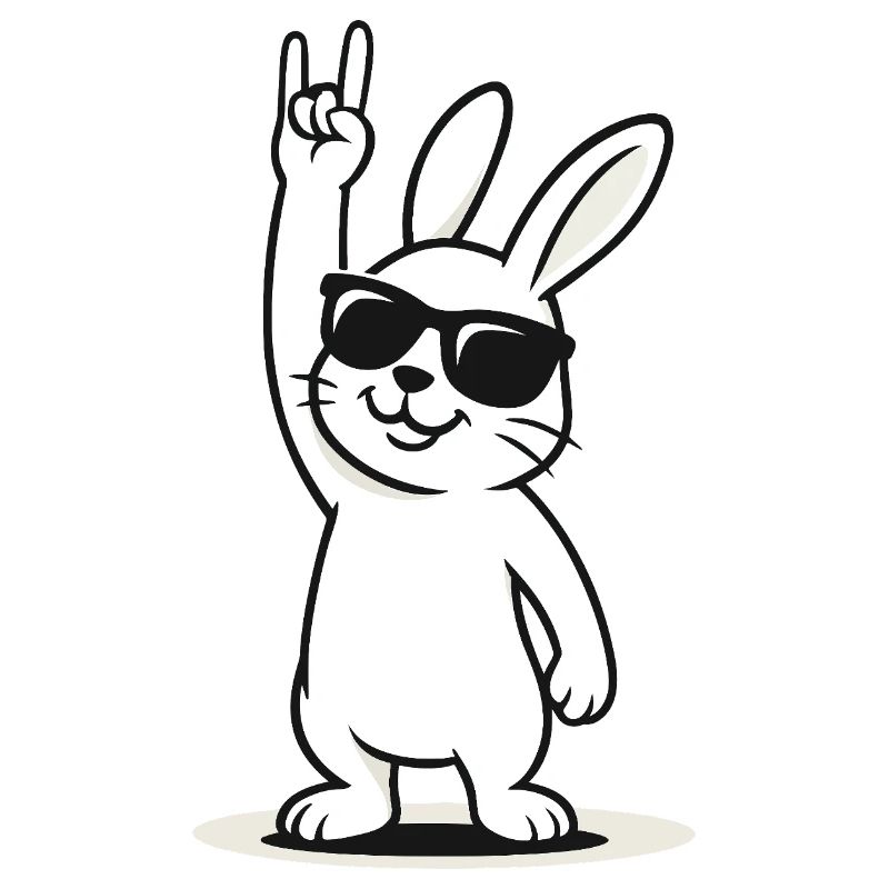 Lapin à bascule