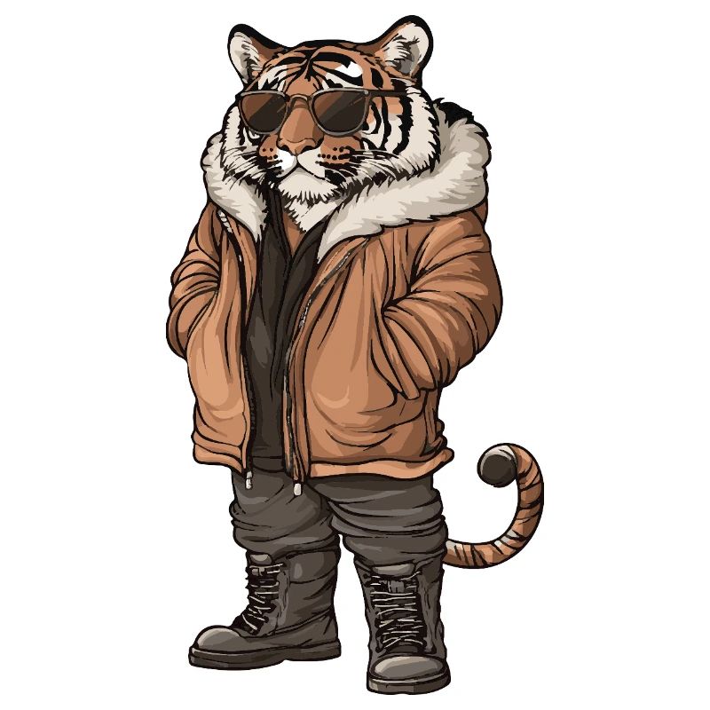 Tiger Cool Winter