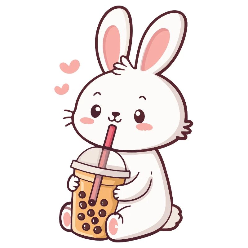 Lapin Bubble Tea Pastel