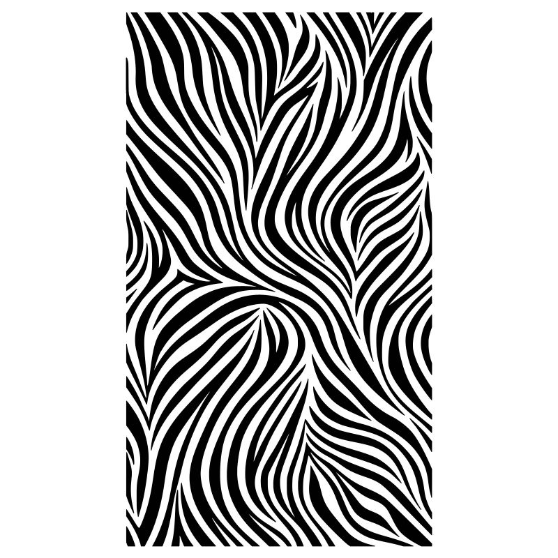 Zebra Stripe Zebra Pattern Stripe Black White