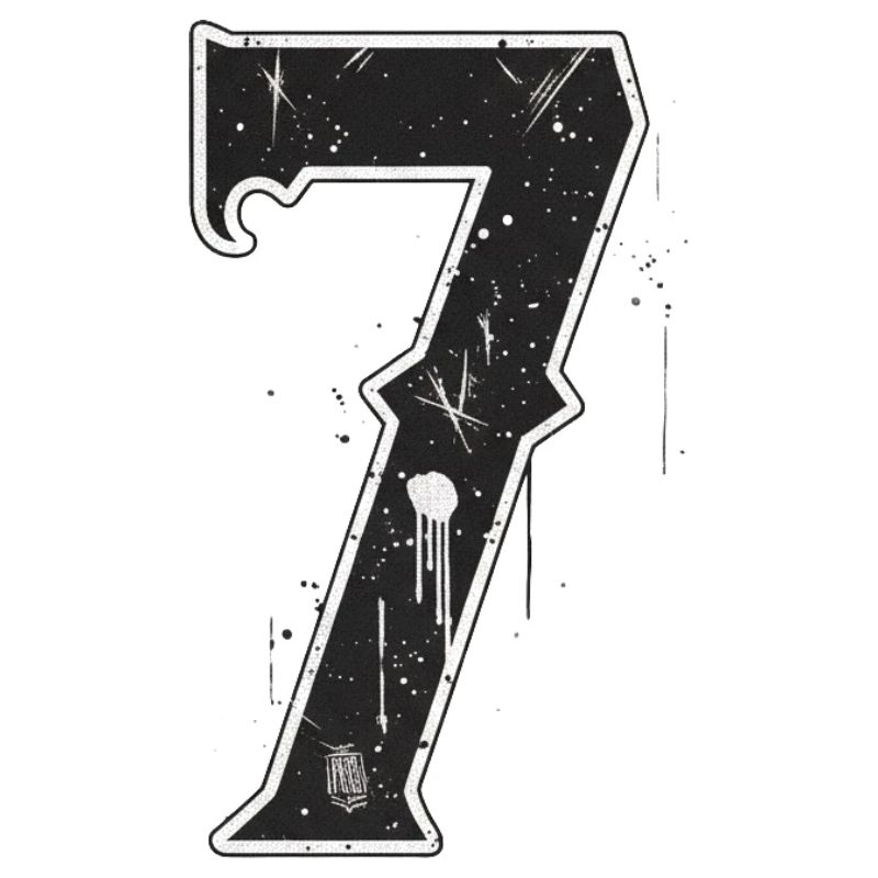 Galactic Number Seven Design