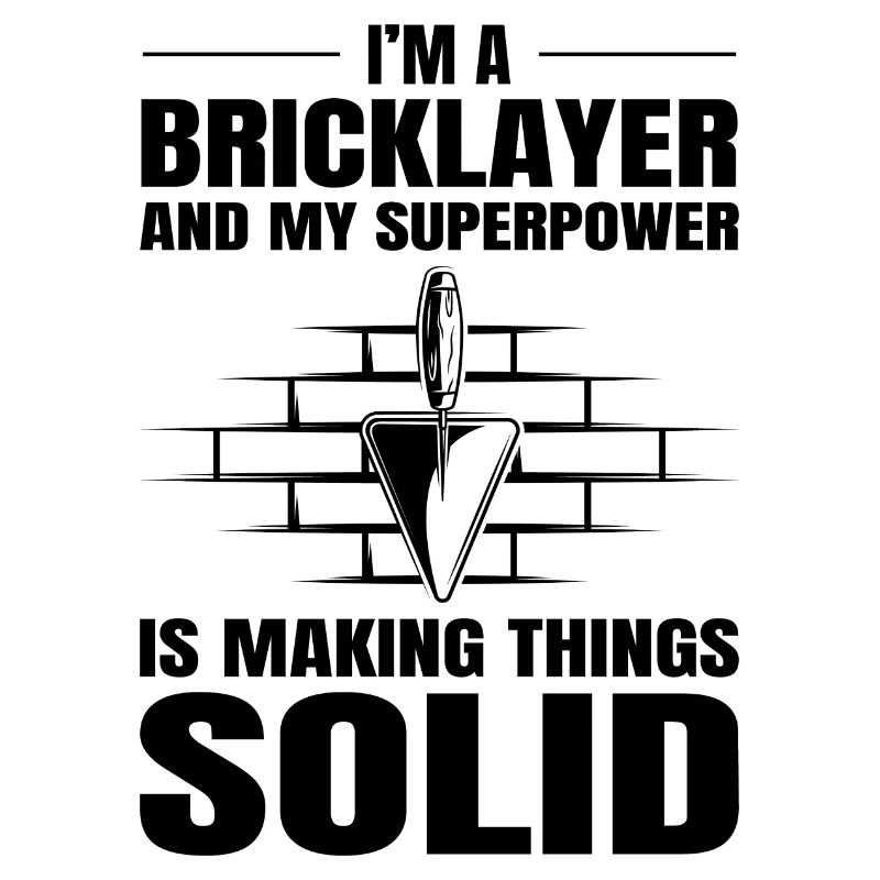 Bricklayer Bricklaying Brick Mason Wall Builder